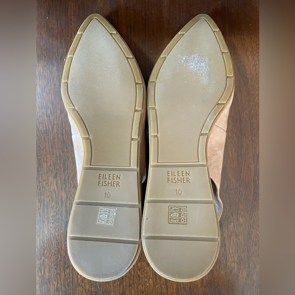 Eileen Fisher Gatwick Nubuk Suede Slingback Pump Heel - Picture 8 of 8